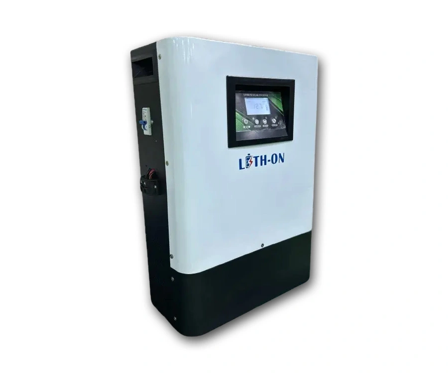 Wall mounted inbuilt lithium battery and inverter